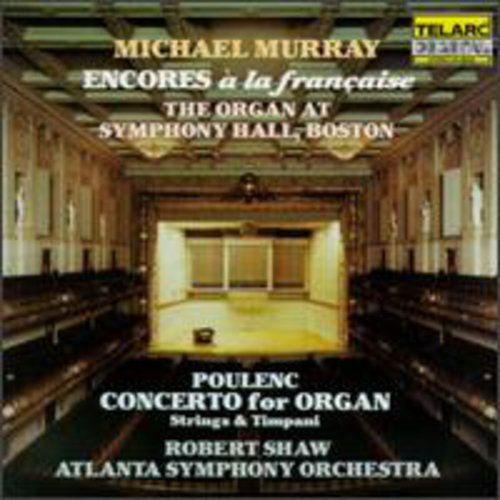 F. POULENC - Con Org/French Encores [CD]