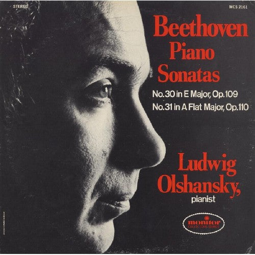 Ludwig Olshansky - Beethoven Piano Sonatas: No 30 in E Major Op. 109 [CD]