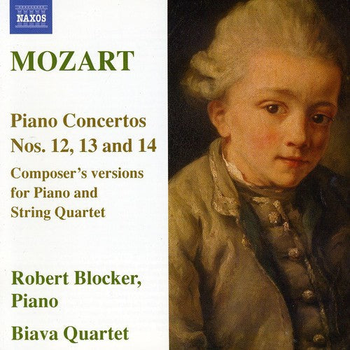 Biava Quartet - Piano Ctos 12 13 14: Composers Versions for Piano [CD]