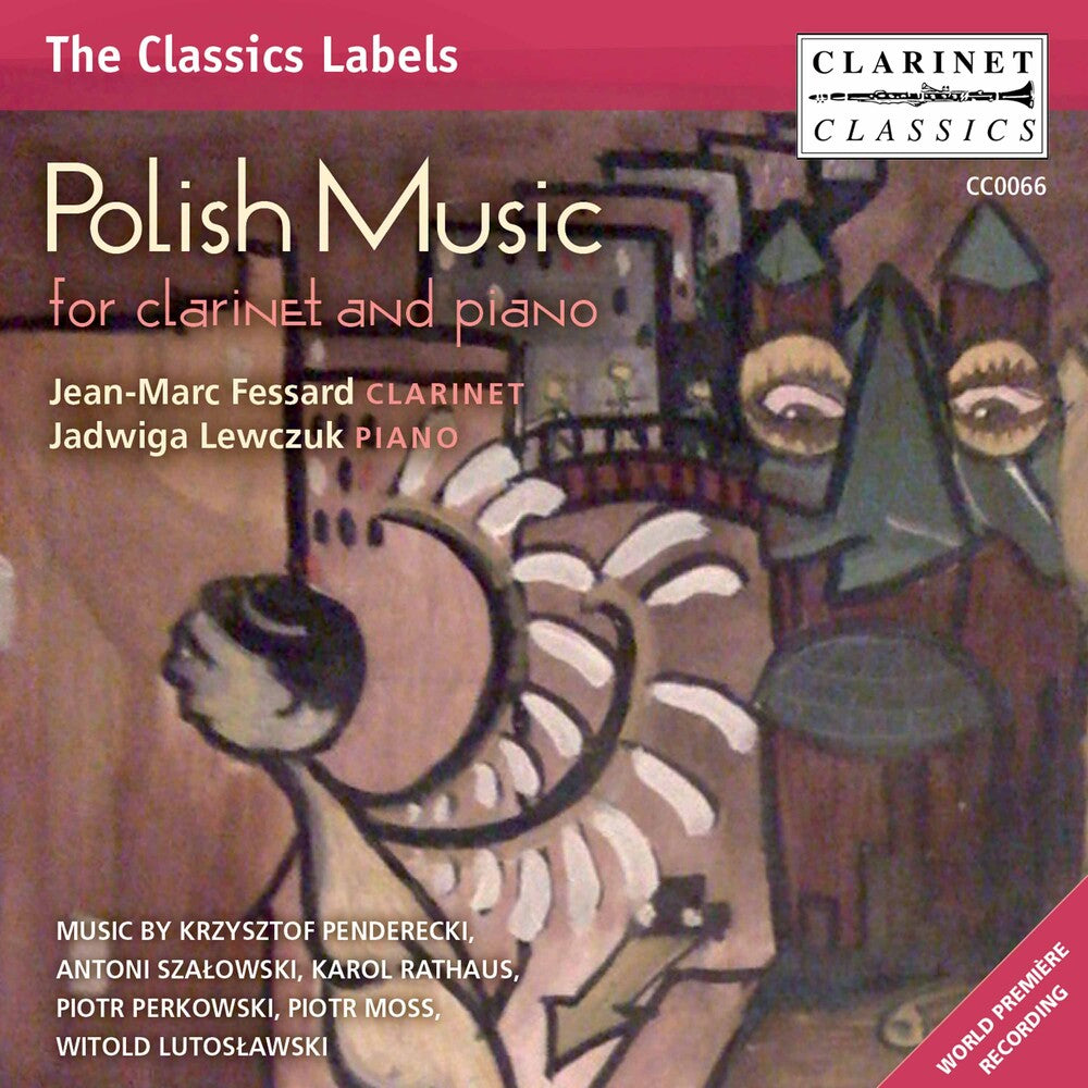 Jean-Marc Fessard - Polish Music For Clarinet & Piano (Jewl) [CD]