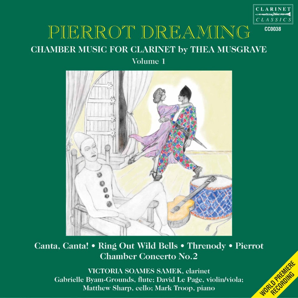 Musgrave / Page / Sharp / Troop / Samek - Pierrot Dreaming: Chamber Music For Clarinet [CD]