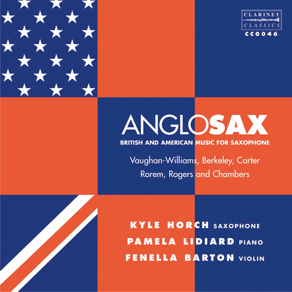 Vaughan Williams / Horch / Lidiard / Barton - Anglosax: British & American Music For Saxophone [CD]