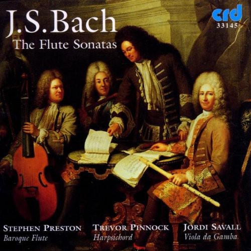 Stephen Preston & Trevor Pinno - Flute Sonatas BWV 1013 1030 [CD]