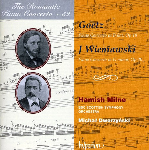 Goetz/Wieniawski - Romantic Piano Concerto 52 [CD]