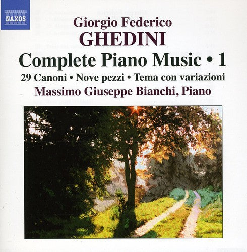 G.F. Ghedini - Complete Piano Music 1 [CD]