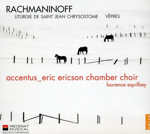 S. RACHMANINOFF - Litergy of St John Chrysostomus: Vespers [CD]