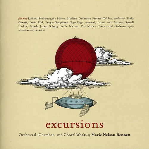 M.N. Bennett - Excursions: Orchestral / Chamber & Choral Works [CD]