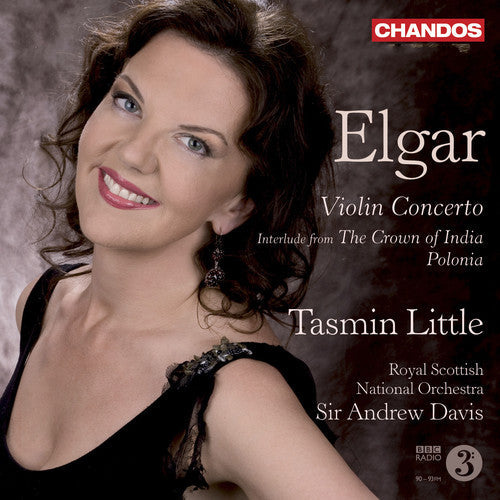 TASMIN LITTLE - Plays Works By Elgar: Violin Cto / Polonia [CD]