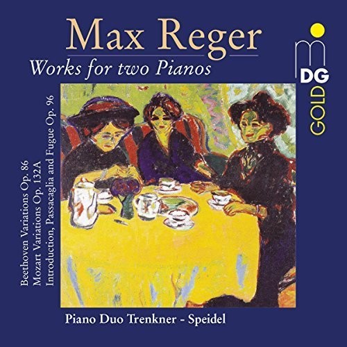 Reger / Trenkner / Speidel - Mozart Variations, Op. 132a; Beethoven Variations, Op. 86 [CD]