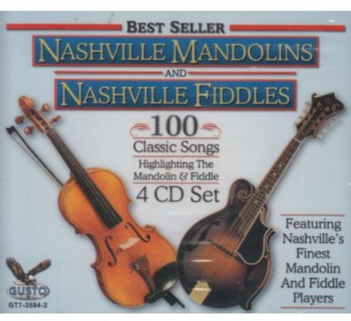 Nashville Mandolins & Fiddles - 100 Classic Songs [CD]