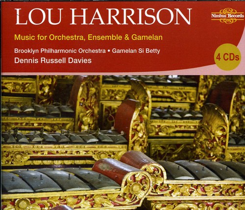 L. HARRISON - Music for Orchestra Ensemble & Gamelan [CD]