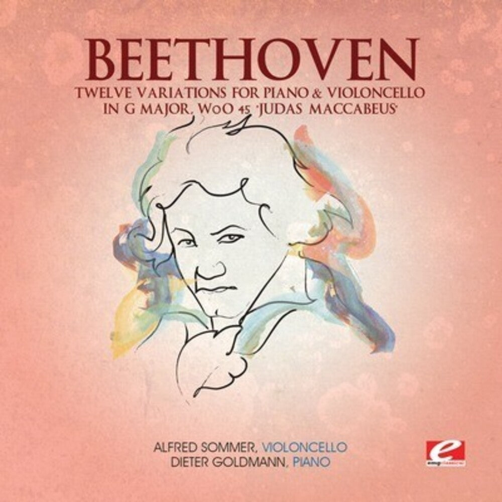 Alfred Sommer - Twelve Variations Piano & Violoncello G Major [CD]