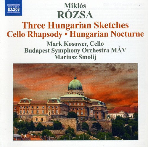 A. PANUFNIK - Three Hungarian Sketches / Cello Rhapsody [CD]
