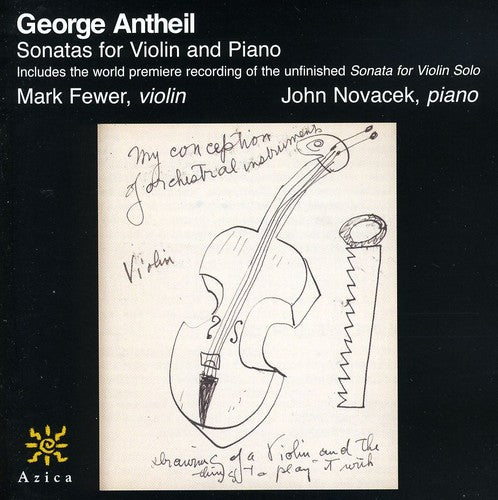 JOHN NOVACEK - Sonatas for Violin & Piano [CD]