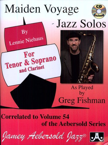 Lennie Niehaus - Vol. 54 Maiden Voyage Tenor Sax Solos [CD]