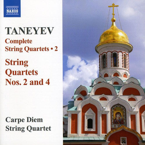 S.I. TANEYEV - String Quartets 2 & 4 [CD]
