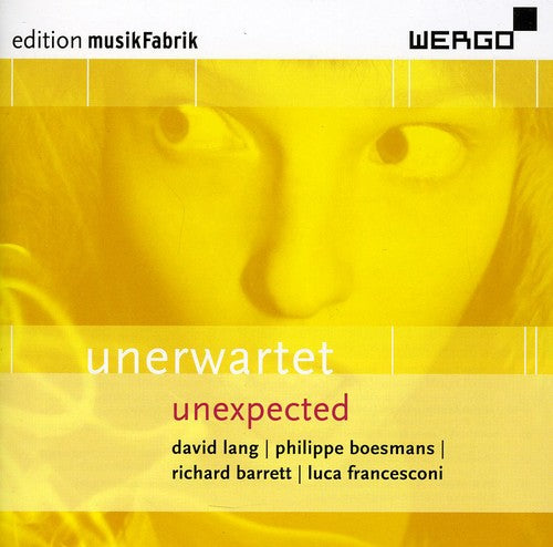 Musikfabrik - Unerwartet: Unexpected [CD]