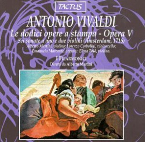 Alberto Martini - Sonatas for 1 & 2 Violins Op 5 [CD]