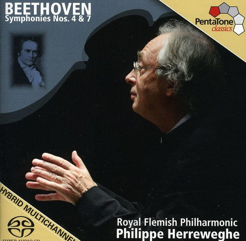 PHILIPPE HERREWEGHE - Symphonies 4 & 7 [CD]