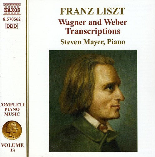 Steven Mayer - Wagner & Weber Transcriptions: Piano Music 33 [CD]