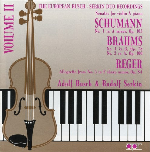Busch-Serkin Duo - European Busch-Serkin Duo Recordings 2 [CD]