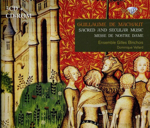 De Machaut / Vellard / Ensemble Gilles Binchois - Sacred & Secular Music - Music CD