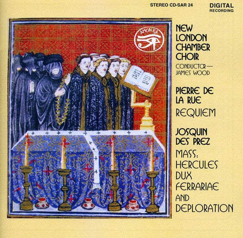 James Wood - Josquin Des Prez / Pierre de la Rue [CD]
