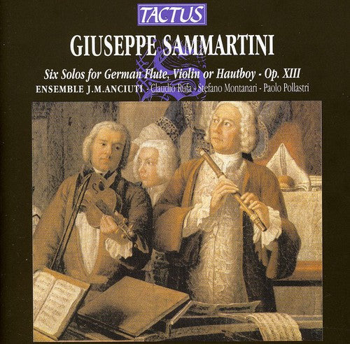 Ensemble J.M. Anciuti - 6 Solos for Lute Violin or Oboe [CD]