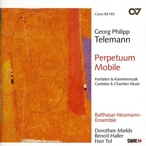 Telemann / Mields / Haller / Balthasar-Neumann-Ens - Perpetuum Mobiel / Cantatas & Chamber Music [CD]