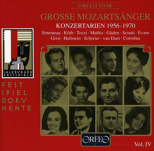 W Mozart A - Concert Arias 1956-1970 / Various [CD]