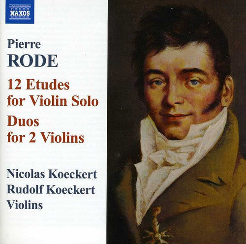 Nicolas Koeckert - 12 Etudes for Violin Solo / Duos for 2 Violins [CD]