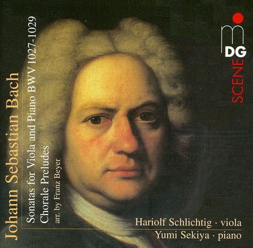 Bach / Schlightigf / Sekiya - Sonatas for Viola Da Gamba & Piano: Organ Chorales [CD]
