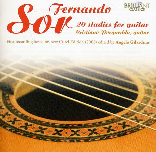 Cristiano Porqueddu - 20 Studies for Guitar [CD]