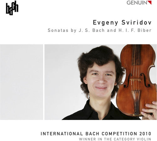 Evgeny Sviridov - Sonatas By Bach & Biber [CD]