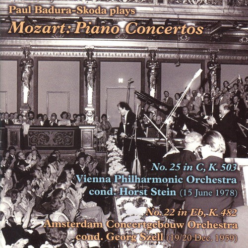 PAUL BADURA-SKODA - Paul Badura-Skokoda Plays Mozart Piano Concertos [CD]