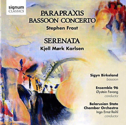 Ingo Ernst Reihl - Parapraxis: Works for Bassoon, Orch & Choir [CD]