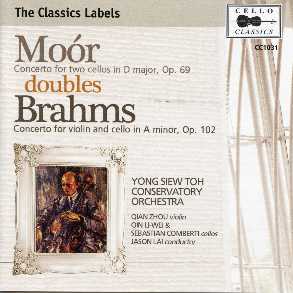Brahms / Moor / Li-Wei / Lai - Moor Doubles Brahms [CD]