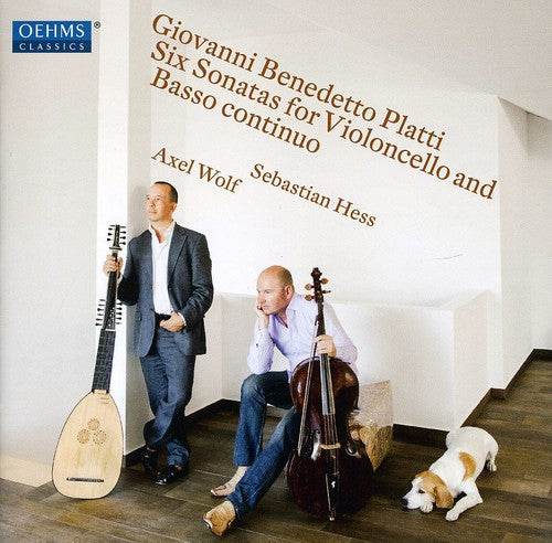 Sebastian Hess - 6 Sonatas for Violoncello & Basso Continuo [CD]