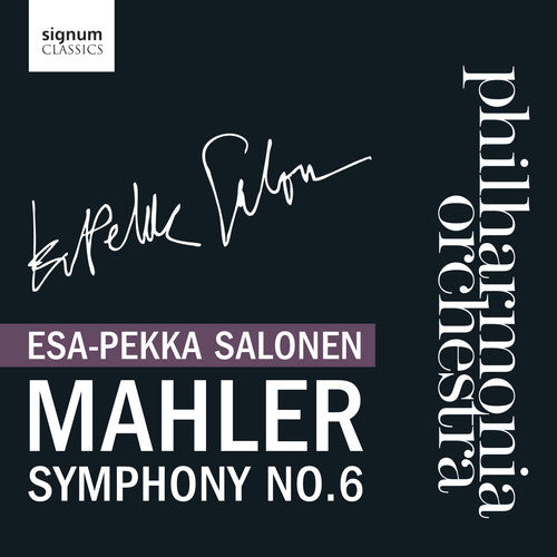 Salonen / Pao - Mahler Symphony No 6 - Music CD