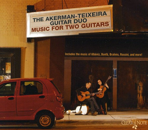 Akerman Teixeira Guitar Duo - Music for Two Guitars [CD]