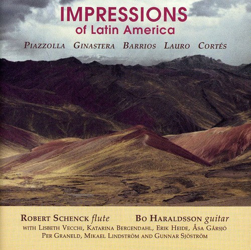 Astor Piazzolla / Schenck,Robert / Haraldsson,Bo - Impressions of Latin America [CD]