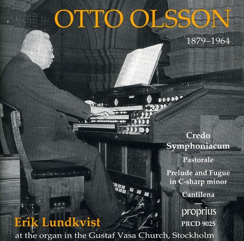 Erik Lundkvist - Prelude & Fugue in C Sharp minor / Cantilena [CD]