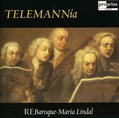 Maria Lindal - Telemannia [CD]