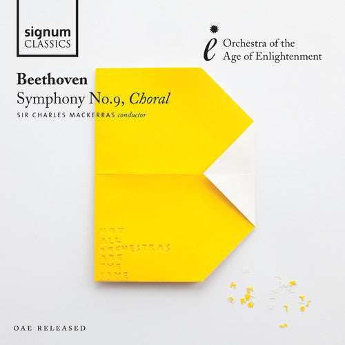 Orchestra Of The Age Of Enlightenment - Symphony No 9 Choral [CD]