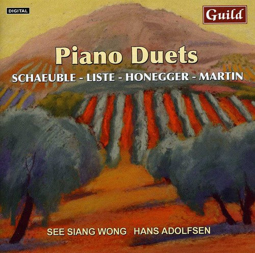 See Siang Wong - Piano Duets By List Honegger Schaeuble [CD]