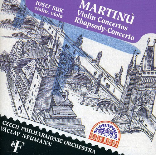 Prague So/Valek/Czech Po/Neuma - Vln Cto #1 / Vln Cto #2 / Rhapsody Cto For Vla [CD]