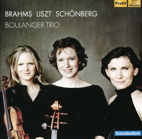 Boulanger Trio - Boulanger Trio Plays Brahms & Liszt & Schoenberg [CD]