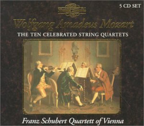Mozart / Franz Schubert Quartet Of Vienna - 10 Celebrated String Quartets [CD]