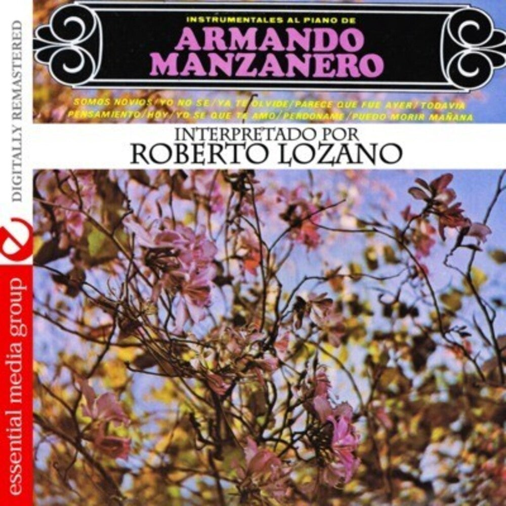 Roberto Lozano - Instrumentales Al Piano de Armando Manzanero [CD]