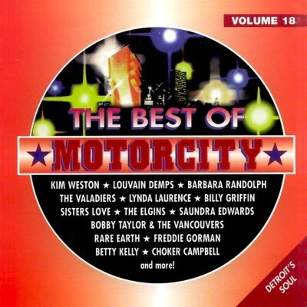 Best Of Motorcity - Best of Motorcity Vol. 18 / Various [CD]